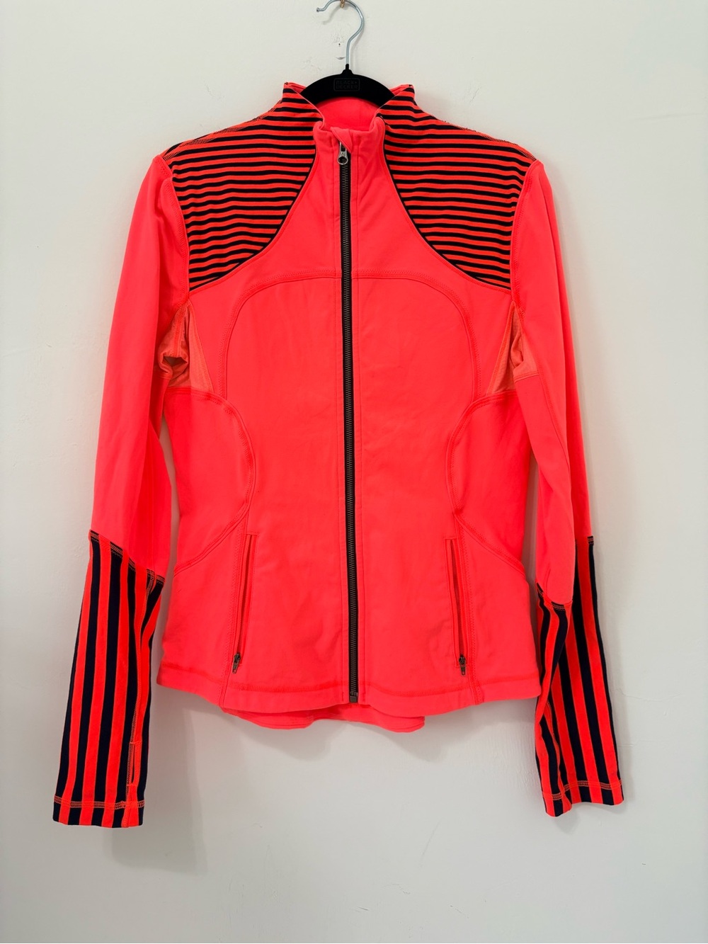 Lululemon Forme Jacket Sz 10 Light Flare Inkwell EUC